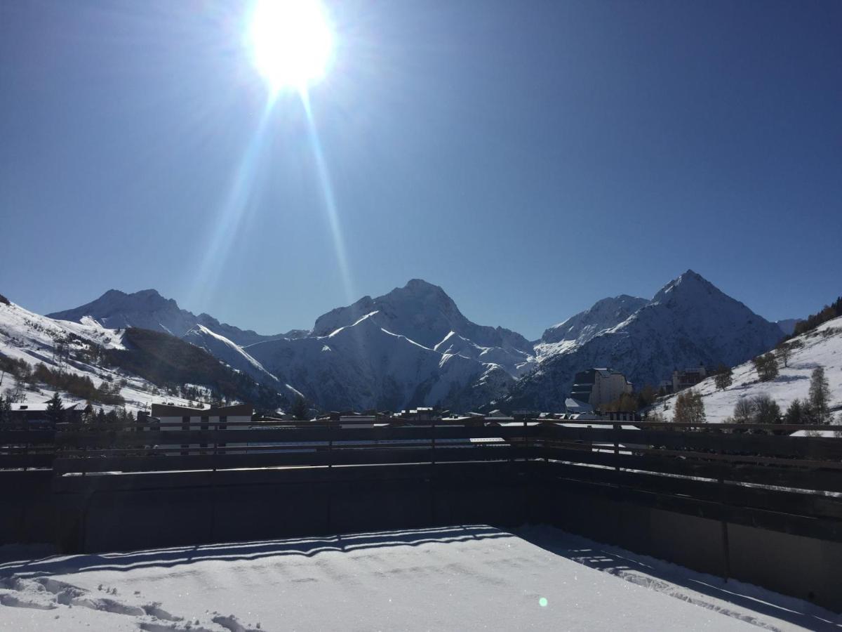 Appartement 4 Personnes Aux Pieds Des Pistes Wifi Netflix เลส์เดอซาลป์ ภายนอก รูปภาพ